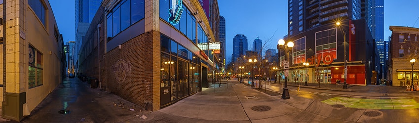 Pike St, E of 1st Ave, Seattle WA