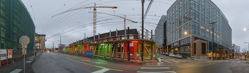 Boren Ave & Harrison St, South Lake Union, Seattle WA