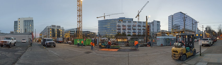 8th Ave, S of Republican St, South Lake Union, Seattle WA