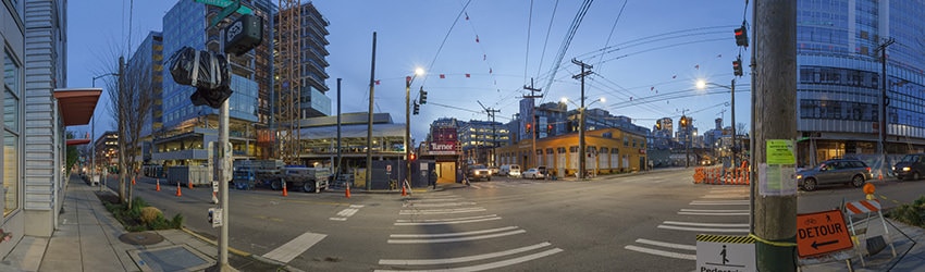 9th Ave & Harrison St, South Lake Union, Seattle WA