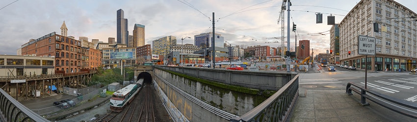 The Great Northern Tunnel (1905), 4th Ave & Main St, Pioneer Square, Seattle WA