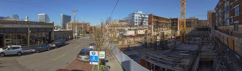 New Construction, Melrose Ave & Pine St, Capitol Hill, Seattle WA