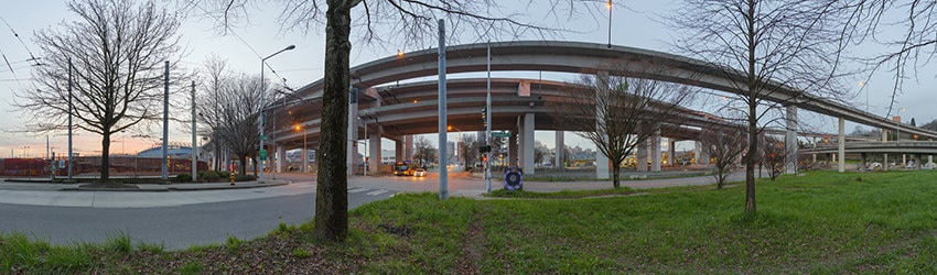 Airport Way S & S Royal Brougham Way, SODO, Seattle WA