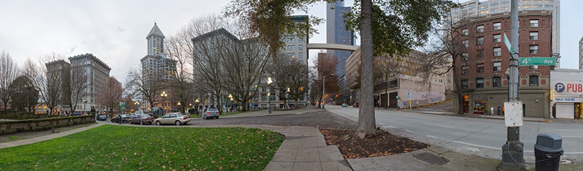 4th Ave & Dilling Way, Pioneer Square, Seattle WA