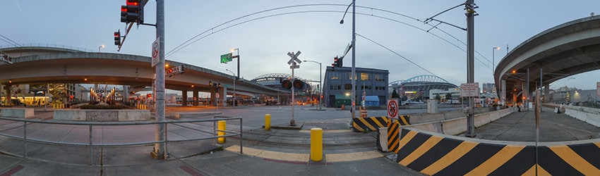 Royal Brougham & SODO Busway, SODO, Seattle WA