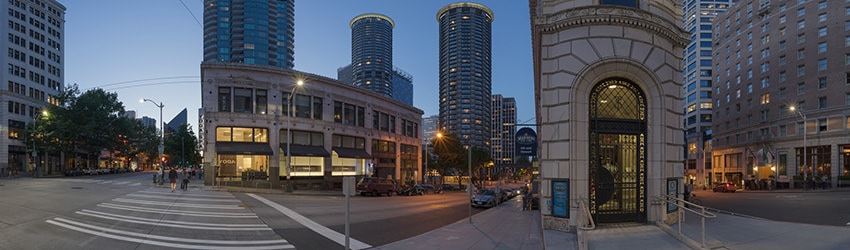 4th Ave at Stewart St & Olive Way, Seattle WA