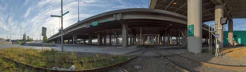 E Marginal Way S & S Spokane St, SODO, Seattle WA