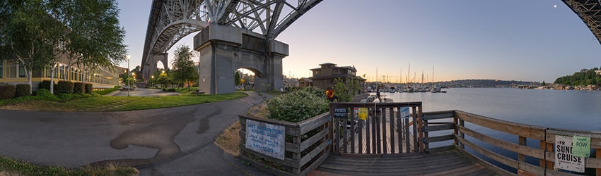 Along the Burk Gilman Trail, Fremont, Seattle WA