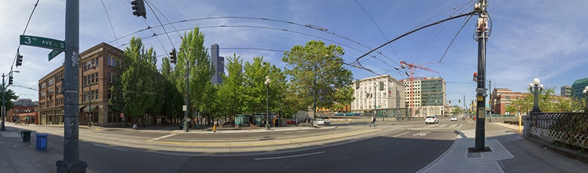 Jackson St & 3rd Ave S, Pioneer Square, Seattle WA