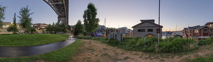 Burke Gilman Trail, Fremont, Seattle WA