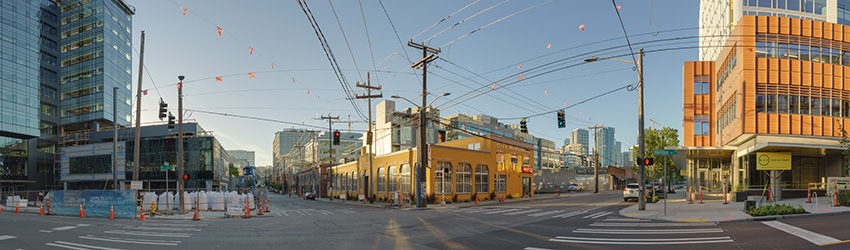 9th Ave & Harrison St, South Lake Union, Seattle WA