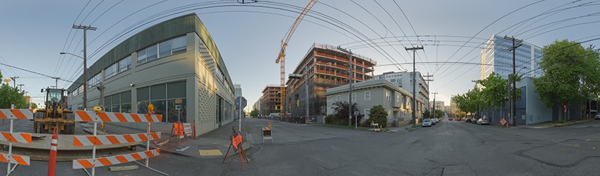 8th Ave & Harrison St, South Lake Union, Seattle WA