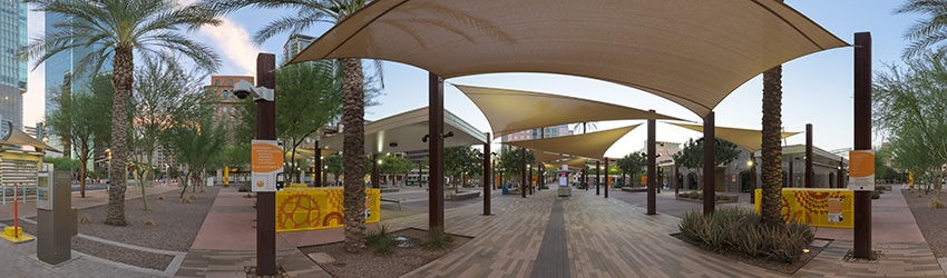 Transit Center, Central & Van Buren, Phoenix AZ
