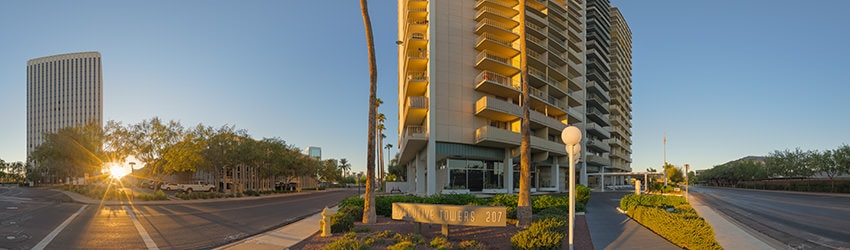 Executive Towers (1963), 2nd Ave & Clarendon, Phoenix AZ