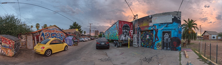 Alley, 4th St & Roosevelt, Downtown Phoenix AZ