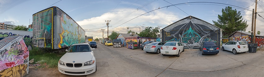 Alley, 5th St & Garfield, Roosevelt Row, Phoenix AZ