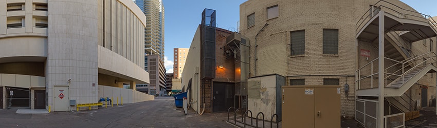 Alley, SW of Central & Monroe, Phoenix AZ