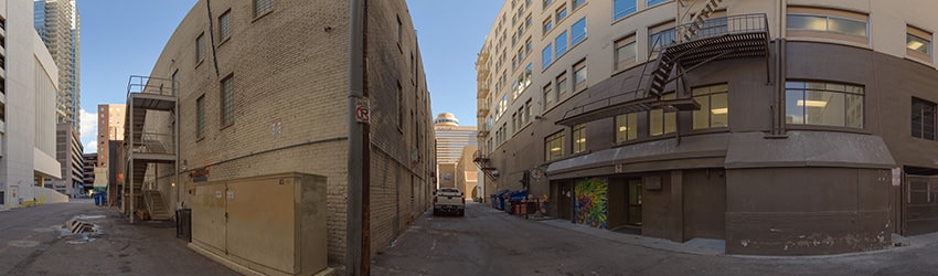 Alley, SW of Central & Monroe, Phoenix AZ