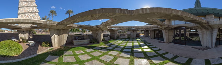 First Christian Church, by Frank Lloyd Wright, Phoenix AZ