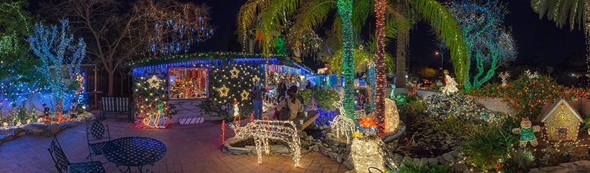 Christmas Lights, Sepanek House, Phoenix AZ