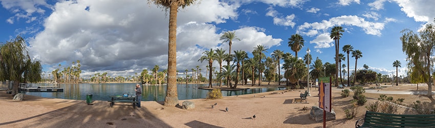 Lagoons at Encanto Park, Phoenix AZ