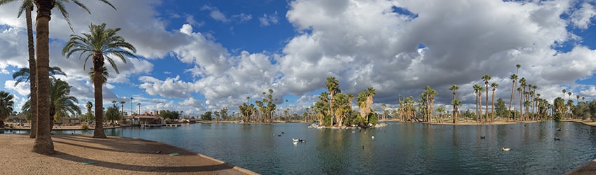 Lagoon at Encanto Park, Phoenix AZ