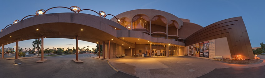 Entrance, Gammage Auditorium, ASU, Tempe AZ