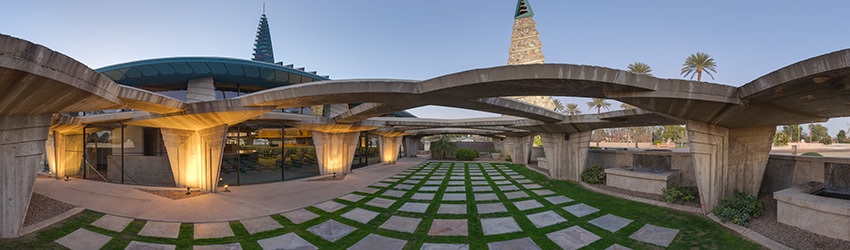First Christian Church, by Frank Lloyd Wright, Phoenix AZ
