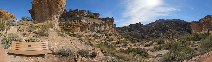 Trails, Boyce Thompson Arboretum, Superior AZ