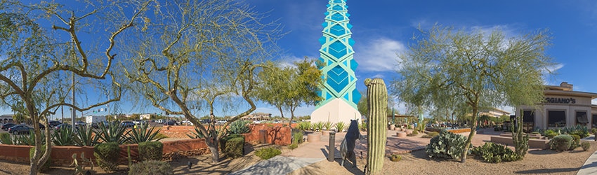 Frank Lloyd Wright Spire, Scottsdale AZ