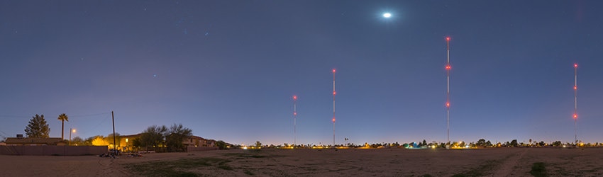 KGME Radio Towers, 30th Ave & Maryland, Phoenix AZ
