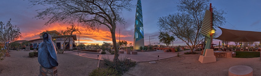 Frank Lloyd Wright Spire, Scottsdale AZ