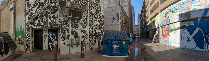 Alley, NW of 2nd St & Washington, Phoenix AZ