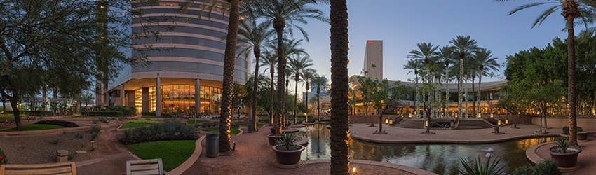 Gardens, Arizona Center, Phoenix AZ