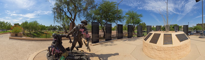 Vietnam War Memorial, Wesley Bolin Memorial Plaza, Phoenix AZ
