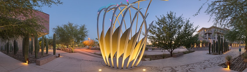 Plaza, Museum of the West, Scottsdale AZ