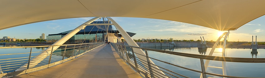 Tempe Town Lake Bridge, Tempe AZ