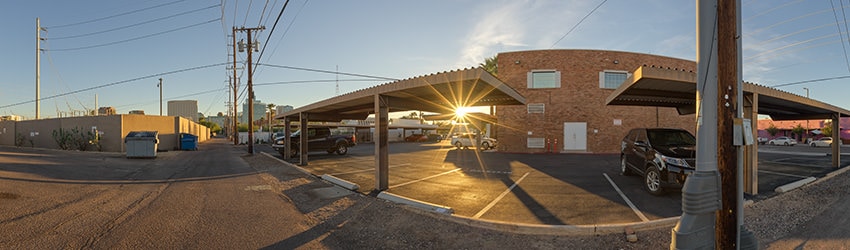 Alley, SE of 1st St & Roosevelt, Phoenix AZ