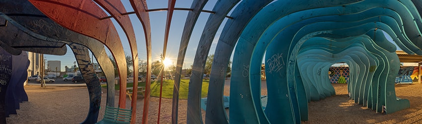 'Peritoneum' Sculpture, 2nd St & Roosevelt, Phoenix AZ