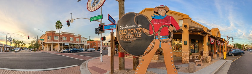 Scottsdale Rd & Main St, Scottsdale AZ