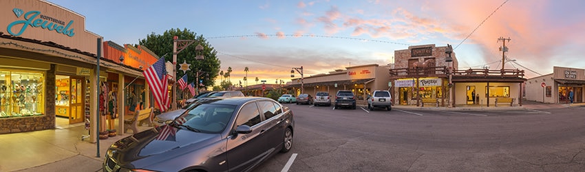 North Brown Ave, Old Town Scottsdale AZ