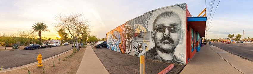 Calle 16 Mural Project, 16th St & Windsor, Phoenix AZ
