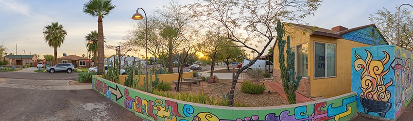 Calle 16 Mural Project, Barrio Cafe Alley, Phoenix AZ