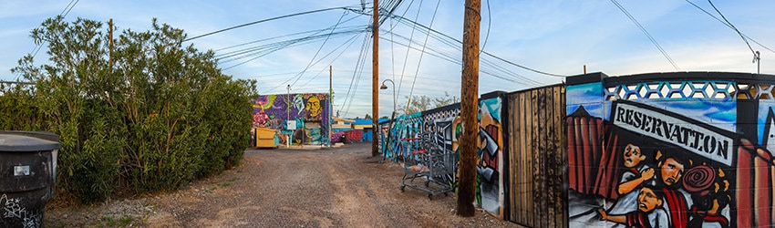 Calle 16 Mural Project, Windsor Alley, Phoenix AZ