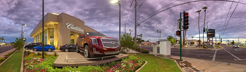 Cadillac Dealer, 12th St & Camelback Rd, Phoenix AZ