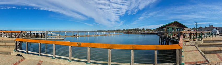 Boardwalk at Port of Bandon, Bandon OR