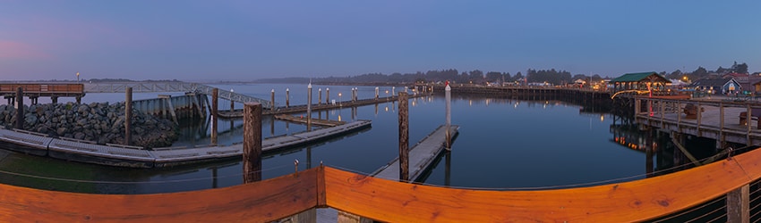 Harbor Boardwalk, Bandon OR