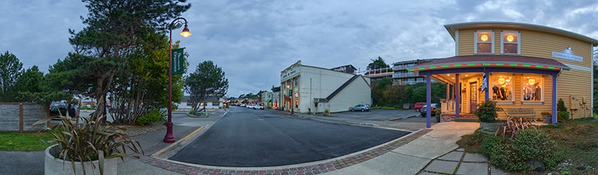West End of 2nd St SE, Old Town Bandon, OR