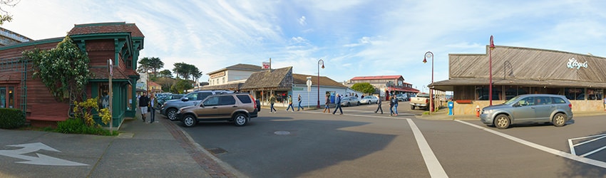 2nd St SE & Baltimore Ave SE, Old Town Bandon OR