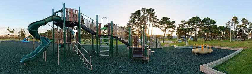 Playground at City Park, Bandon OR